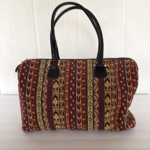 MORRIS MOSKOWITZ TAPESTRY DOCTORS BAG VINTAGE - Picture 4 of 14